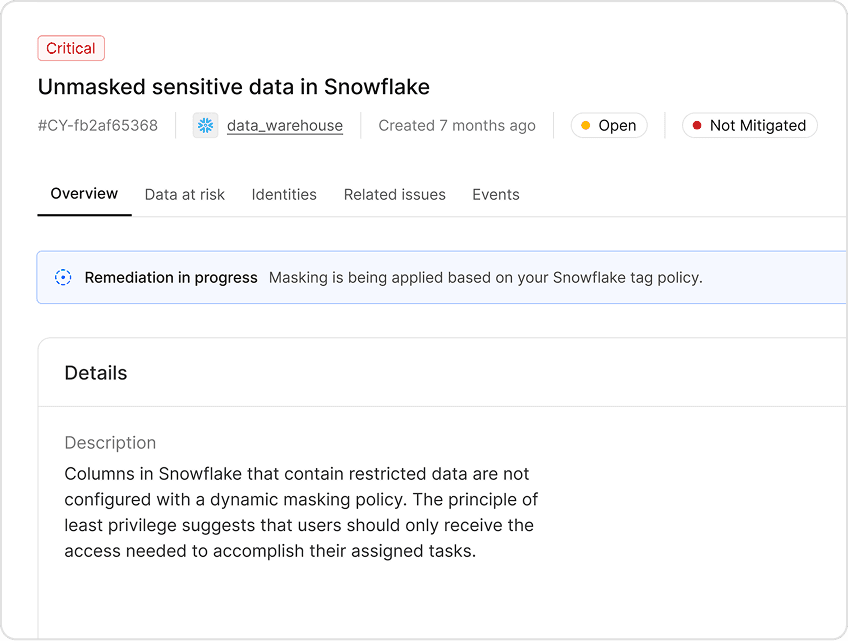 Column-Level Data Security with Snowflake Tags